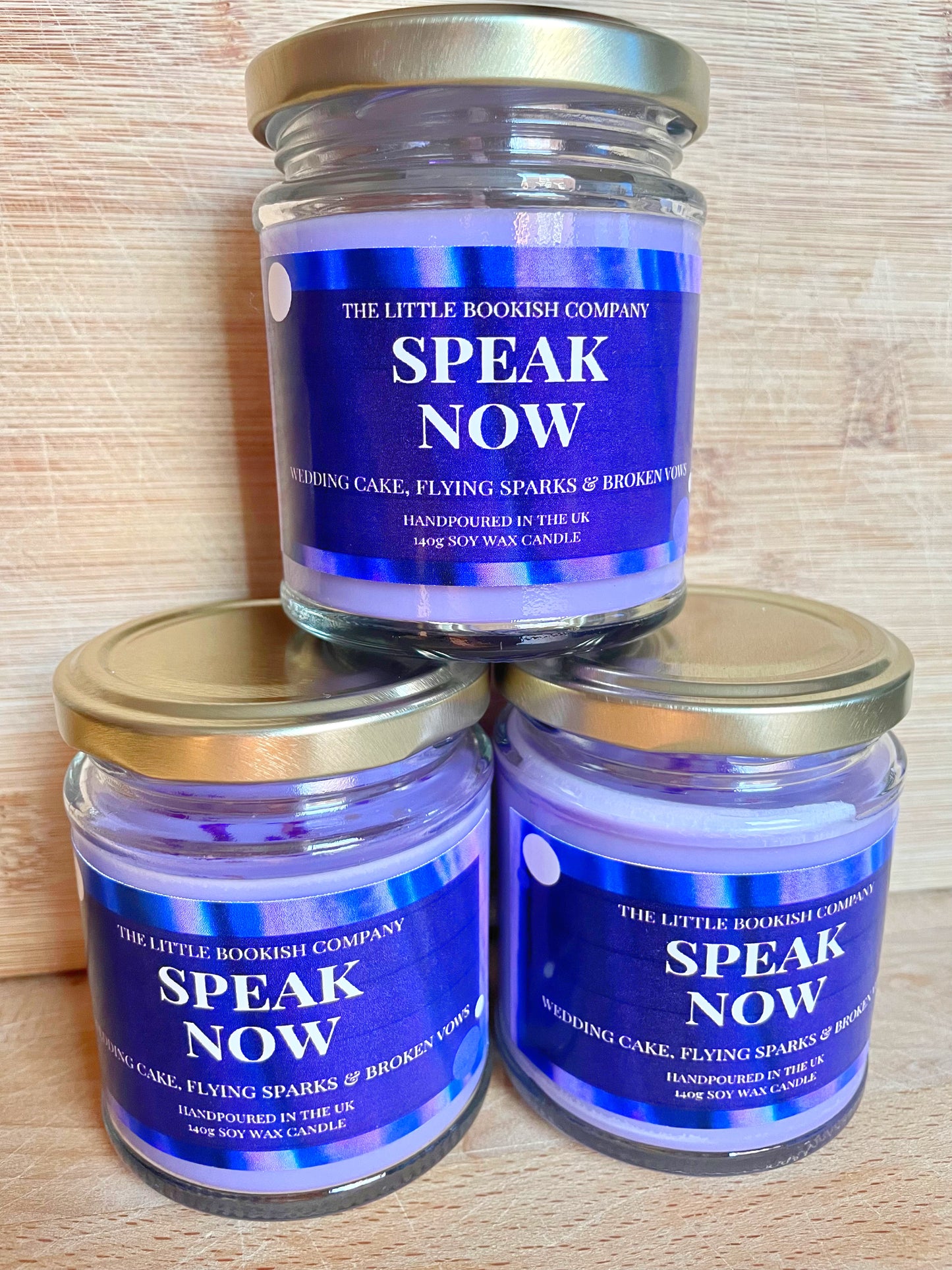 Speak Now Candle